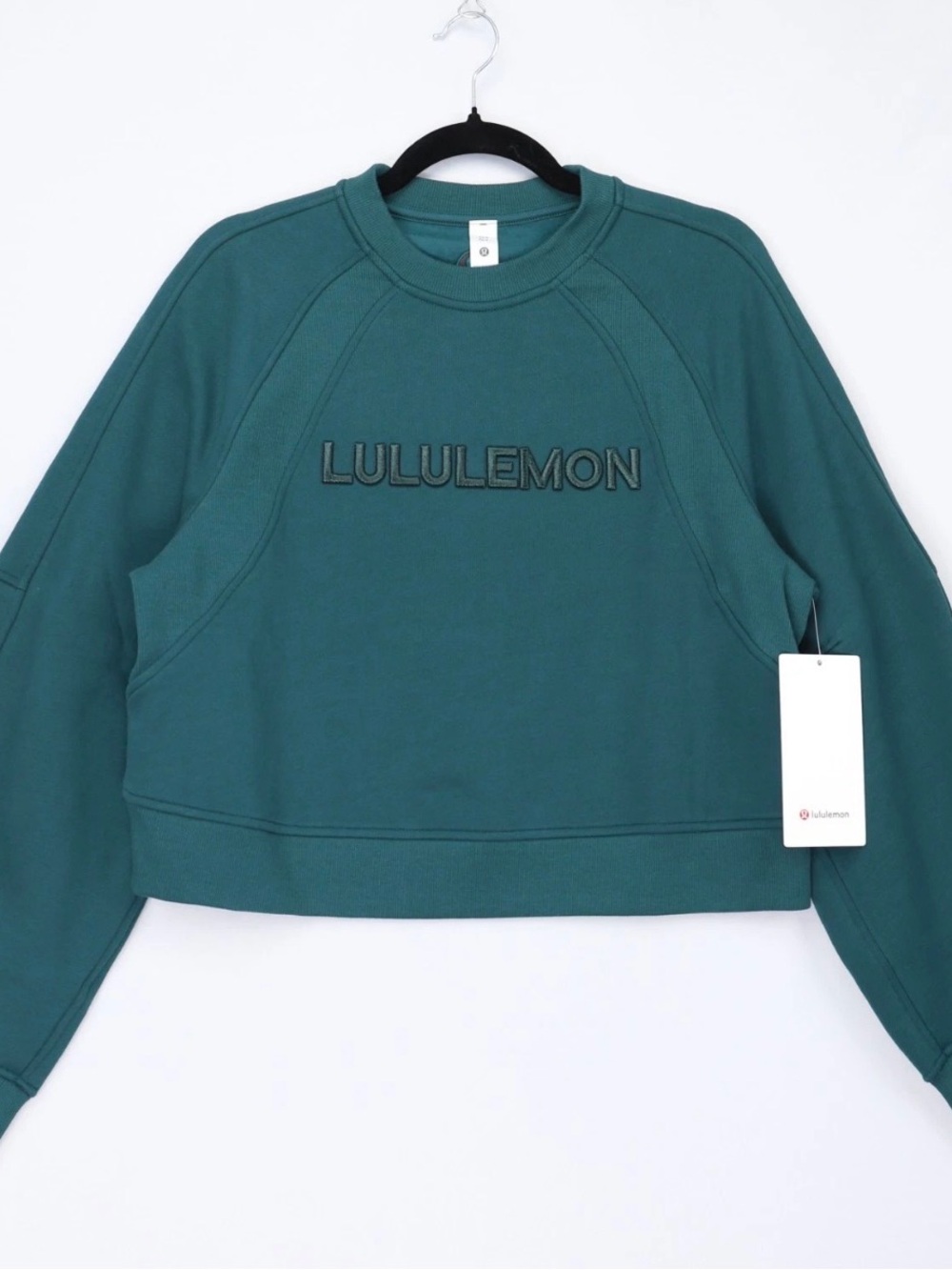 Lululemon Scuba Oversized Pullover *Wordmark. Storm Teal Green